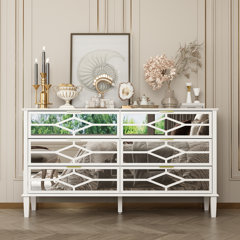 Wayfair mirrored online dresser